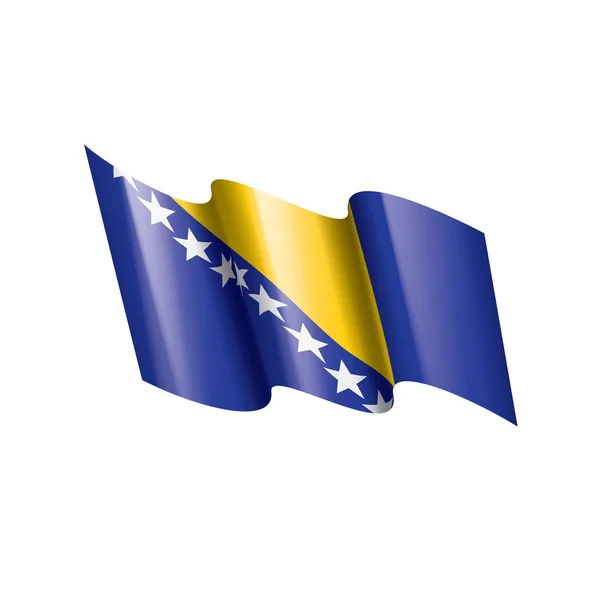 Flaga Bośni i Hercegowiny, ilustracji wektorowych — Wektor stockowy