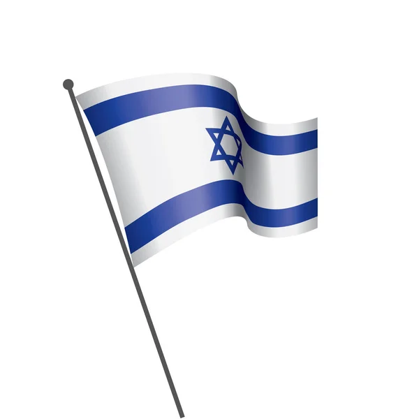 Tanda israel, gambar vektor pada latar belakang putih - Stok Vektor