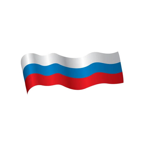 Флаг России, векторная иллюстрация — стоковый вектор