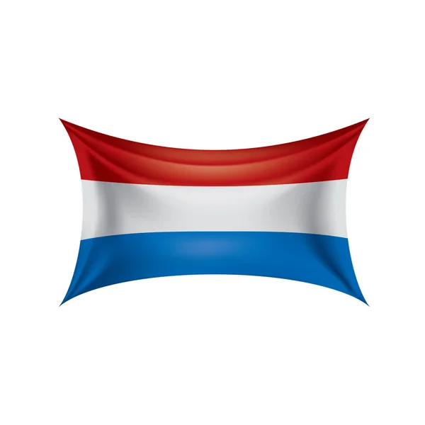 Bandeira da Holanda, ilustração vetorial —  Vetores de Stock