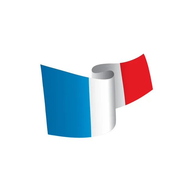 Bandera de Francia, ilustración vectorial — Archivo Imágenes Vectoriales