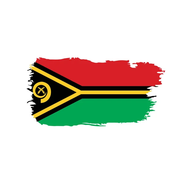 Bandeira de Vanuatu, ilustração vetorial —  Vetores de Stock