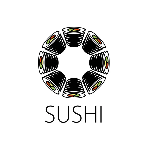 Logo Vector Sushi — Vector de stock