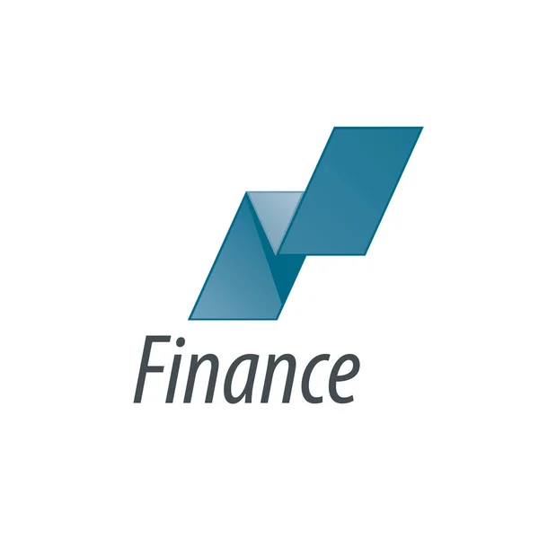Vector logo Finance — Stock Vector