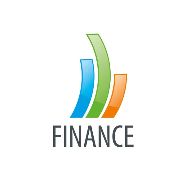 Vector logo Finance — Stock Vector