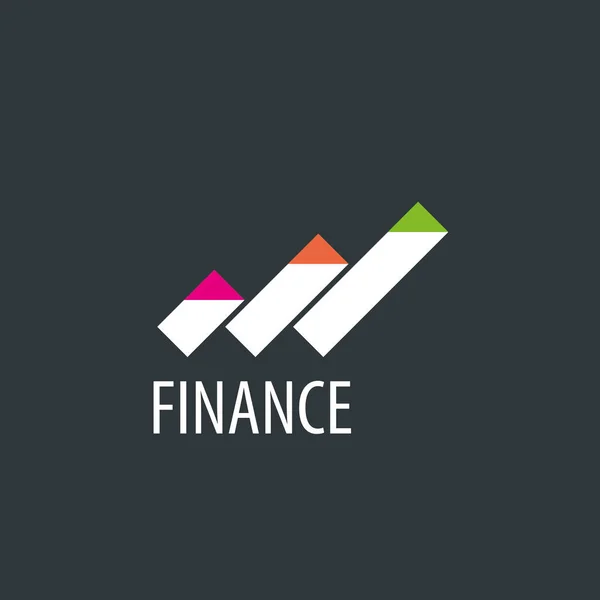 Vector logo Financiën — Stockvector