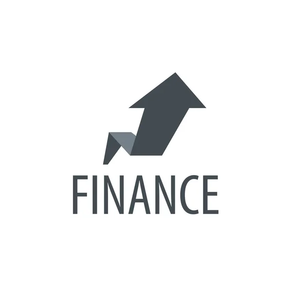 Vector logo Finance — Stock Vector