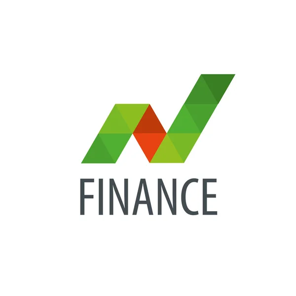 Vector logo Finance — Stock Vector