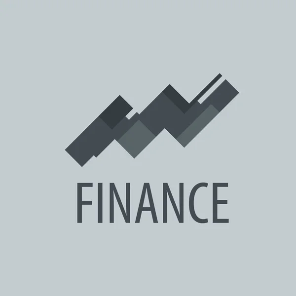 Vektorové logo Finance — Stockový vektor