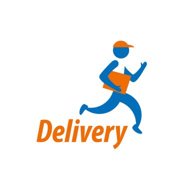 Teslimat vektör logosu