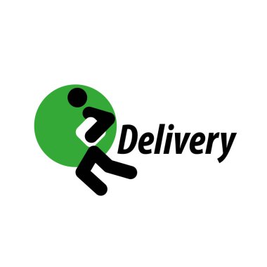 Teslimat vektör logosu