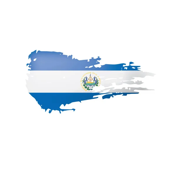Bandeira de Salvador, ilustração vetorial sobre fundo branco. — Vetor de Stock
