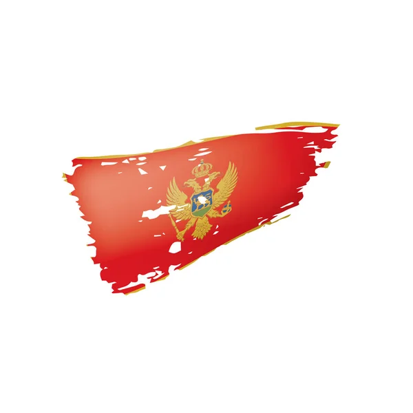 Bandeira de Montenburgh, ilustração vetorial sobre um fundo branco . — Vetor de Stock