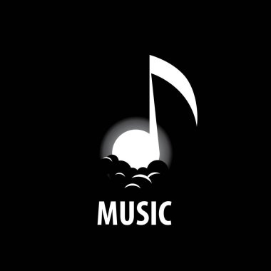 Vektör işareti müzik. Nota çizimi..