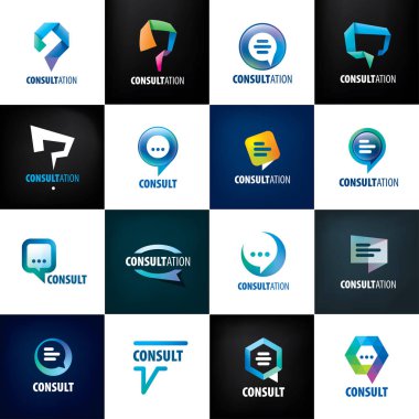 Online danışma için oturum açın. Simge vektör çizim.