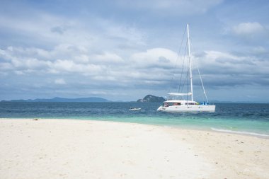 Kai Nai sahil Adası Tayland. Sıcak bir günde 17 Aralık 2019