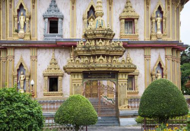 Chalong Temple Phuket, Tayland. Gün 16 Aralık 2018