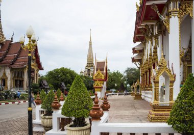 Chalong Temple Phuket, Tayland. Gün 16 Aralık 2018