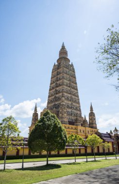 Budist Tapınağı Wat Mahathat Wachiramongkol Tayland. Gün 22 Aralık 2018