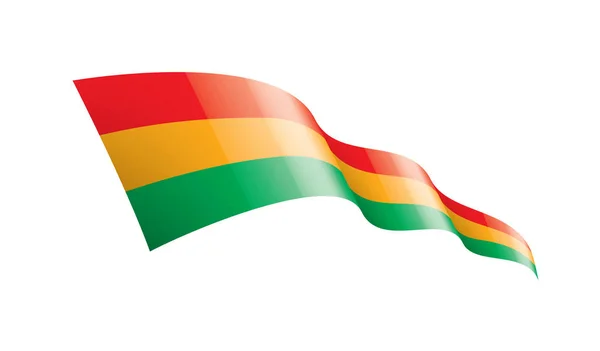 Bolivia flag, vector illustration on a white background. — Stock Vector