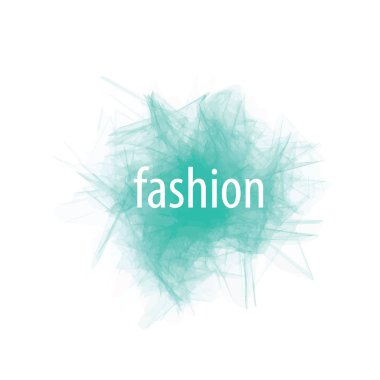 Moda için soyut logo. Simge vektör çizim