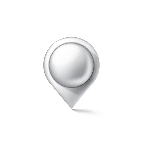 Λευκό αυτοκόλλητο σε άσπρο φόντο. Εικονογράφηση διάνυσμα — Διανυσματικό Αρχείο