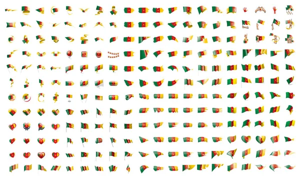 喀麦隆的矢量标志非常大的集合 — 图库矢量图片