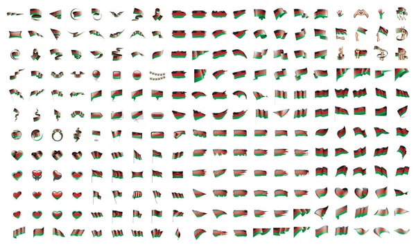 Πολύ μεγάλη συλλογή από σημαίες διάνυσμα του Μαλάουι — Διανυσματικό Αρχείο