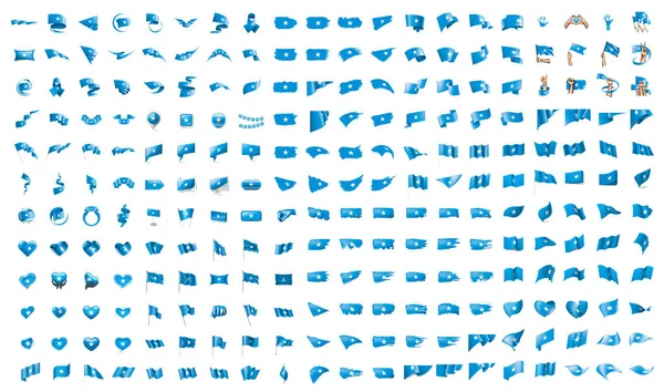 索马里的矢量标志非常大的集合 — 图库矢量图片