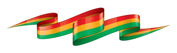 Bolivia flag, vector illustration on a white background. — Stock Vector