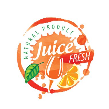 Beyaz arkaplanda vektör logosu var.