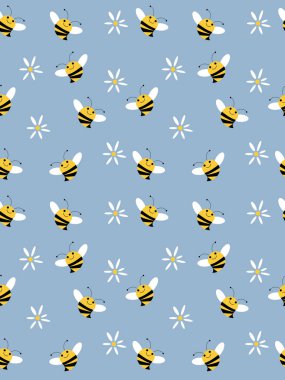 Arılar ile arka plan