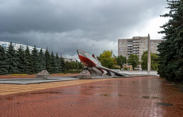 칼리닌그라드 러시아 2018 콤소몰렛발트 기념비의 — 스톡 사진