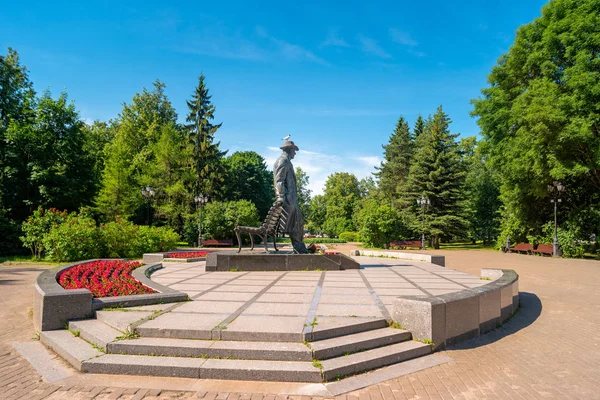 Veliky Νόβγκοροντ Ρωσία Ιουνίου 2019 Μνημείο Του Σεργκέι Ραχμάνινοφ Στο — Φωτογραφία Αρχείου