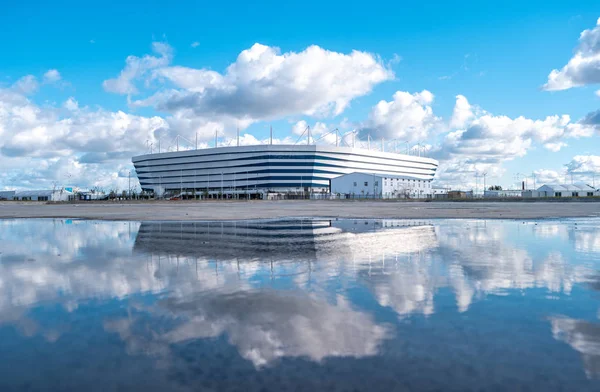 Kaliningrad Rusland September 2018 Kaliningrad Stadion Voor 2018 Fifa World — Stockfoto