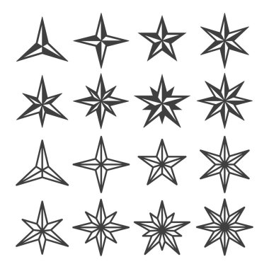 Yıldız kümesi Rüzgar gülü sembolü