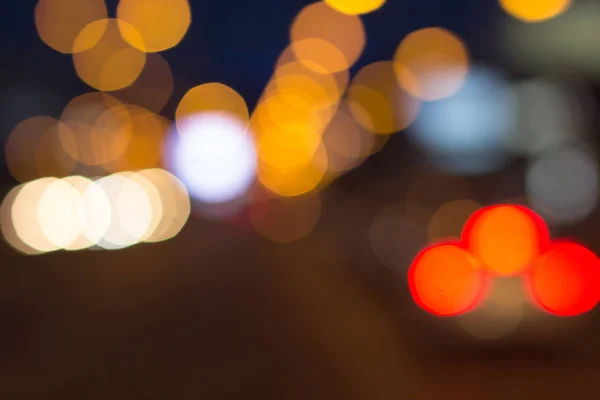 Blurred lights with bokeh effect Background, Abstract Blur