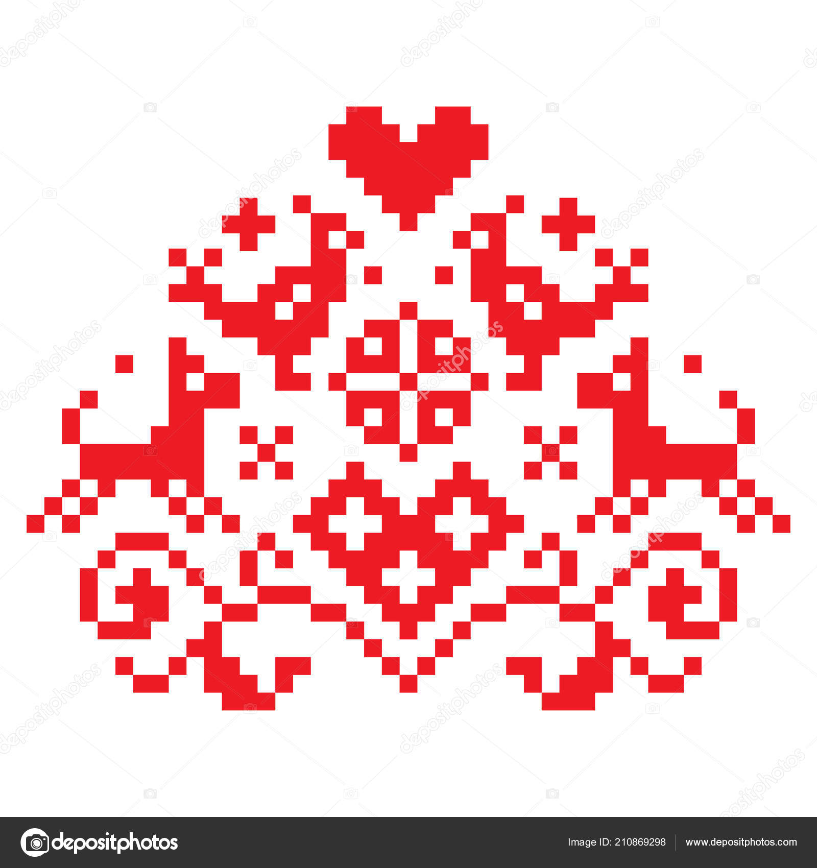 Floral Cross Stitch Font Various Color Gradients Included 