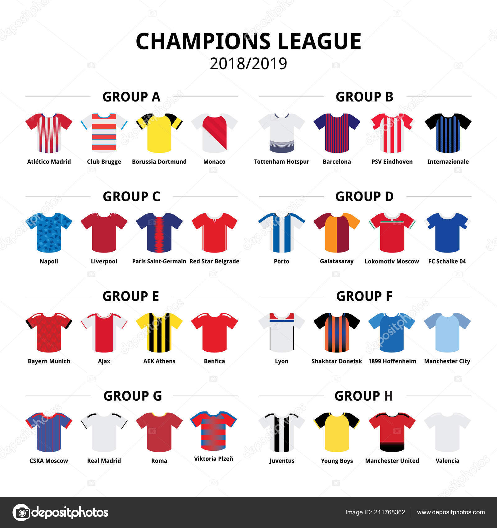 champions league jerseys 2018