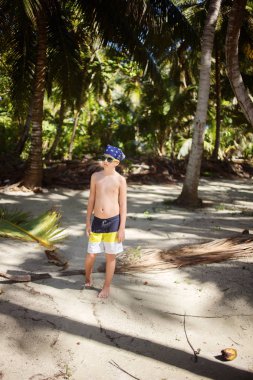 Yakışıklı bir tropikal plaj