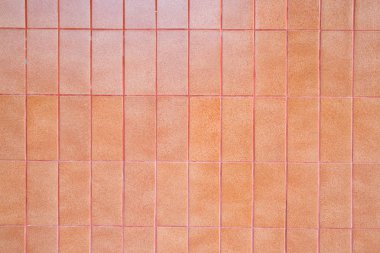 Kırmızı tuğla döşeme taşı, kare şeklinde. arkaplan, duvar kağıdı ve kopyalama alanı için resim.