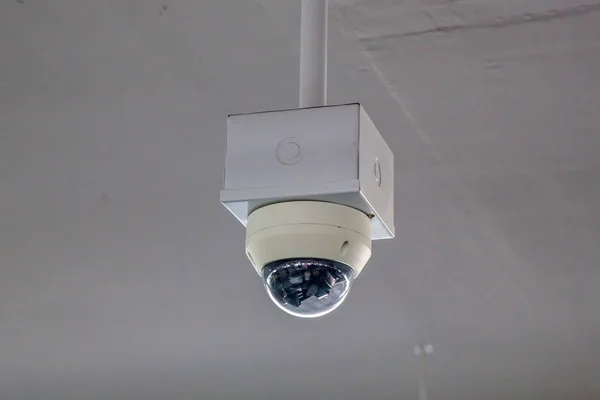 Sistema Vigilância Câmeras Cctv Segurança Parque Estacionamento Casa Loja Departamento — Fotografia de Stock