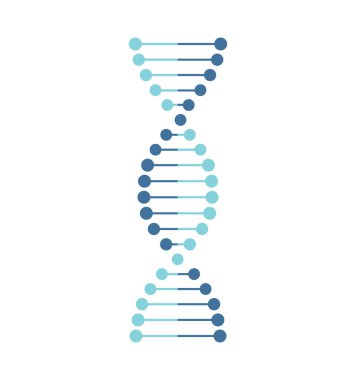 İnce çizgi konsepti. Dna Simgeler vektör illüstrasyon ayarlayın. Çokgen Dna kavramı. Deoksiribonükleik Asit sembolü. DNA vektörü. Genetik işaret, elementler Kromozom