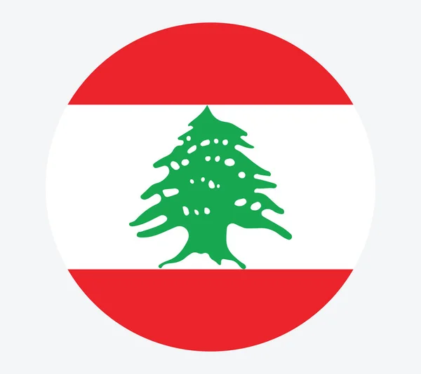 Ulusal Lübnan Bayrağı Resmi Renkler Doğru Orantı Ulusal Lübnan Bayrağı — Stok Vektör