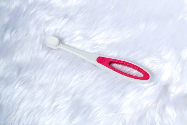 Toothbrush White Carpet — Stock Photo, Image