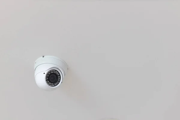 Sistema Vigilancia Cámaras Seguridad Cctv Interior Casa Fondo Borroso Cityscape — Foto de Stock