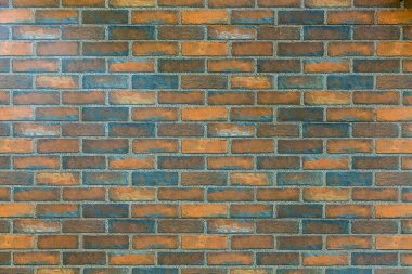 Pattern of Red brick wall for background and textured, Seamless Red brick wall background. Old Brick texture, Grunge brick wall background. clipart