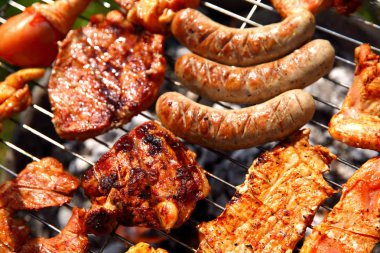 Et ve sosis ızgara bir tedavi için tüm o kim bu diyet tercih 's.