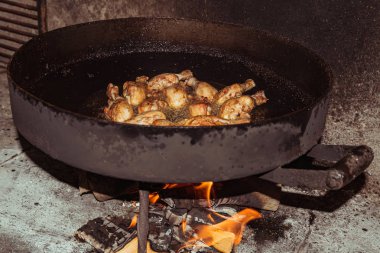 Arjantin gastronomisinin tipik saban diskine yiyecek