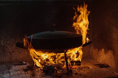 Arjantin gastronomisinin tipik saban diskine yiyecek